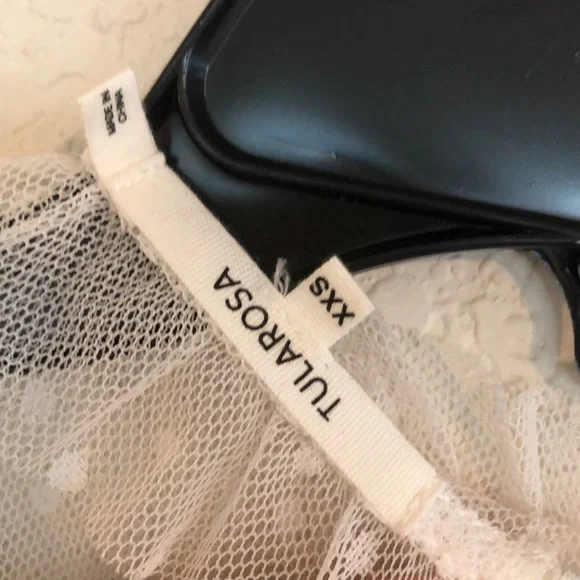 Sale ‼️Tularosa Blue Moon ruffle white tulle mini Dress new - Picture 12 of 13